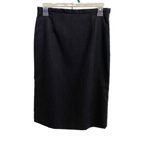 Women's Pendleton Virgin Wool Career Gray Skirt Size 2P